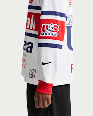 USA x V.A.A. Men's Long-Sleeve Rugby Top. Nike CA